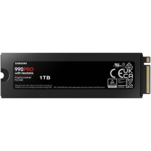 SSD Samsung 990 Pro 1TB PCIe Gen 4.0 x4 NVMe V-NAND M.2 2280 (With Heatsink)