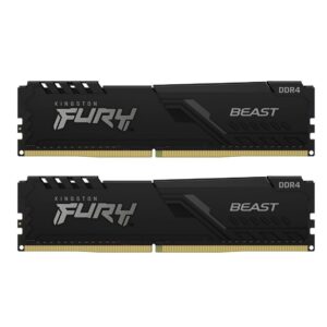 Ram PC Kingston Fury Beast RGB 16GB 3600MHz DDR4 (2x8GB)
